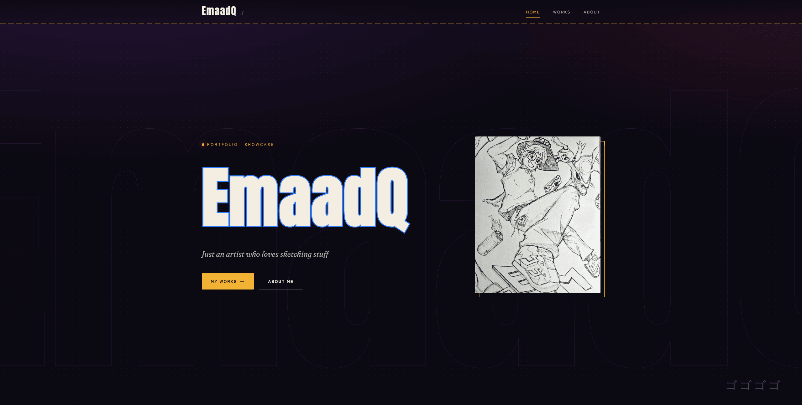 Artist Portfolio cover